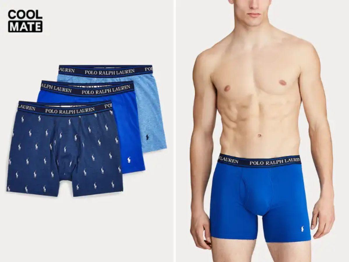 Quần lót nam Polo Ralph Lauren với biểu tượng logo ngựa