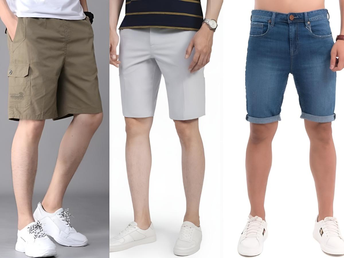 Phối sneakers cùng với quần ngố