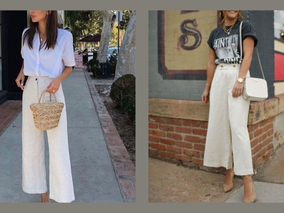 Kiểu quần ngố nữ ống rộng phổ biến nhất chính là quần culottes