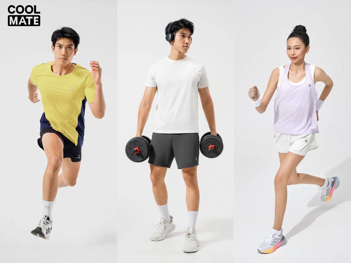 Trang phục tập luyện phù hợp giúp đạt hiệu quả luyện tập hơn