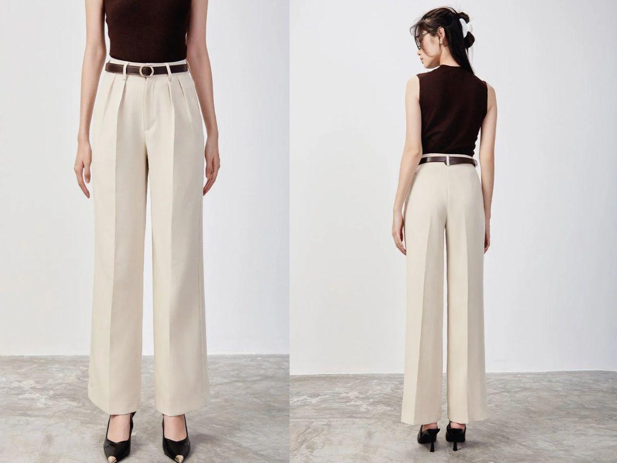 Chọn quần tây cho dáng người gầy