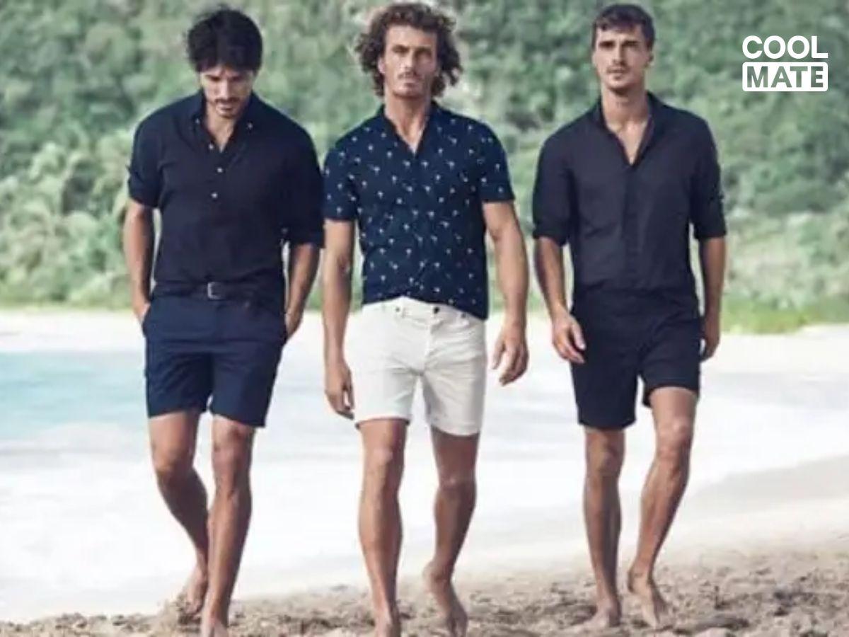 Chọn quần short jean nam phù hợp khi đi chơi, đi hẹn hò, đi ăn hay đi biển