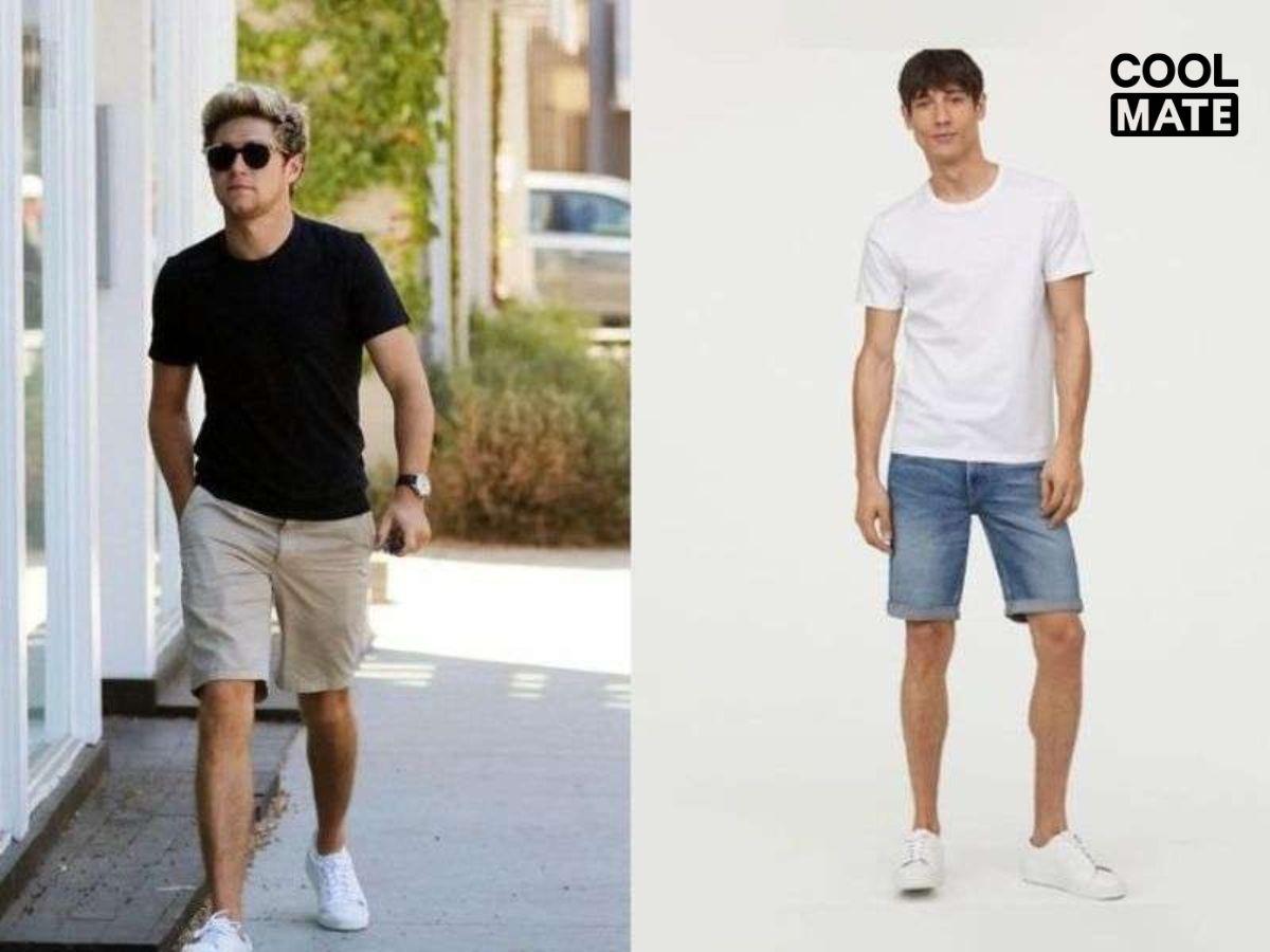 Hầu hết bảng size quần short nam các hãng đều dựa trên hình thể nam giới châu Âu