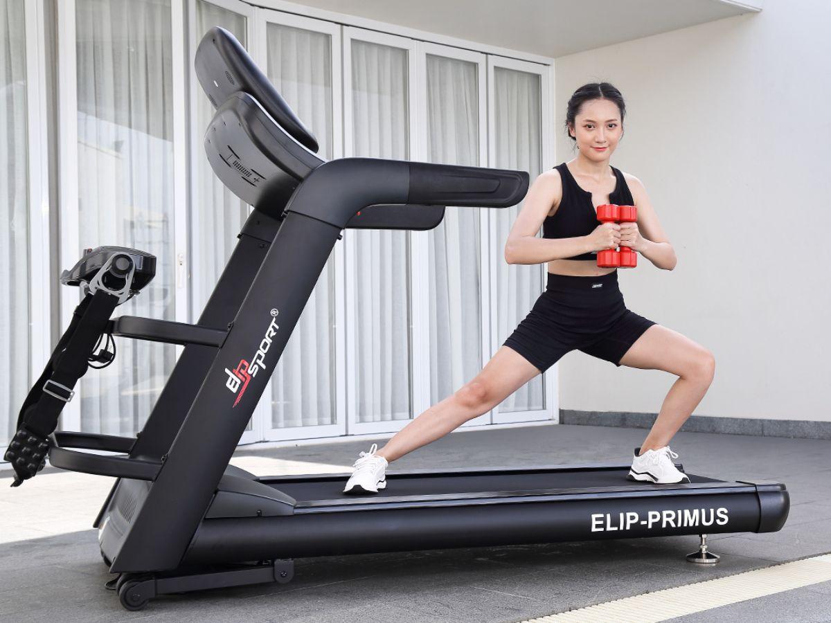 Máy chạy bộ Elip có nhiều tiện ích tích hợp