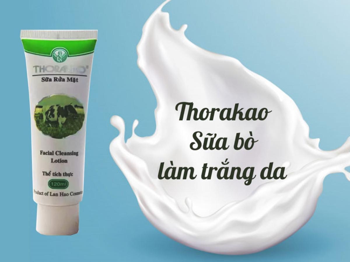 Sữa rửa mặt Sữa Bò Thorakao sở hữu nhiều ưu điểm nổi bật