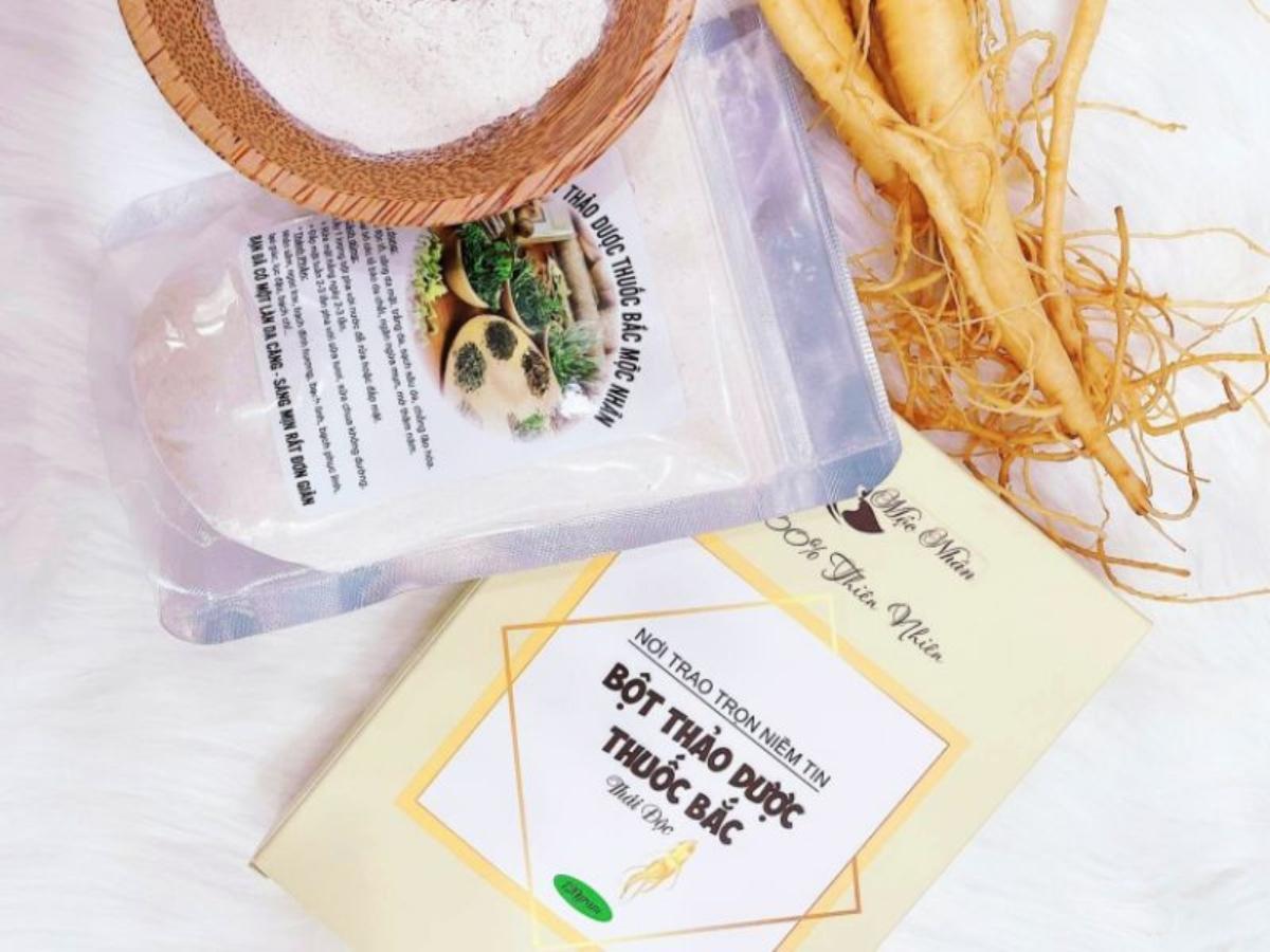 Bột Rửa Mặt Thảo Dược Mộc Nhan Natural