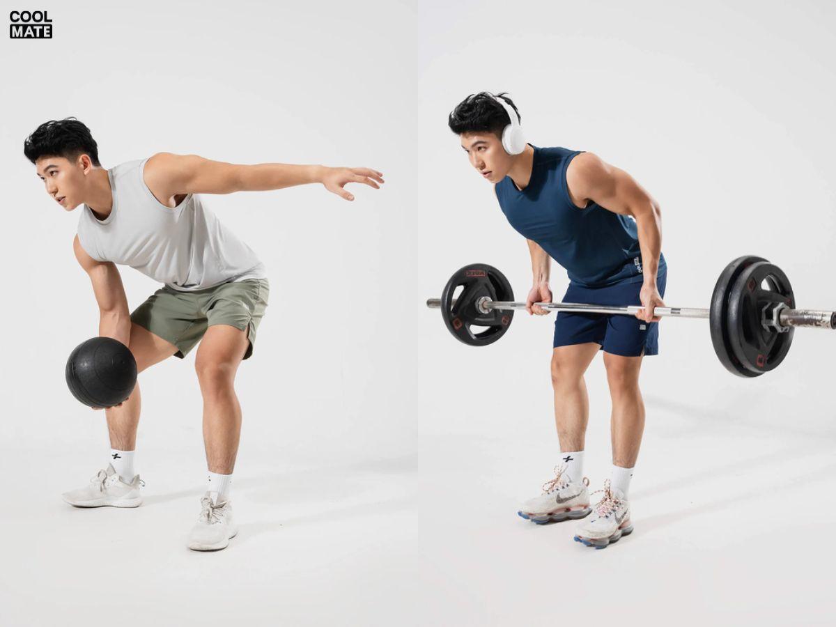 Trang phục tập gym phải co giãn tốt, thấm hút mồ hôi và thoáng khí