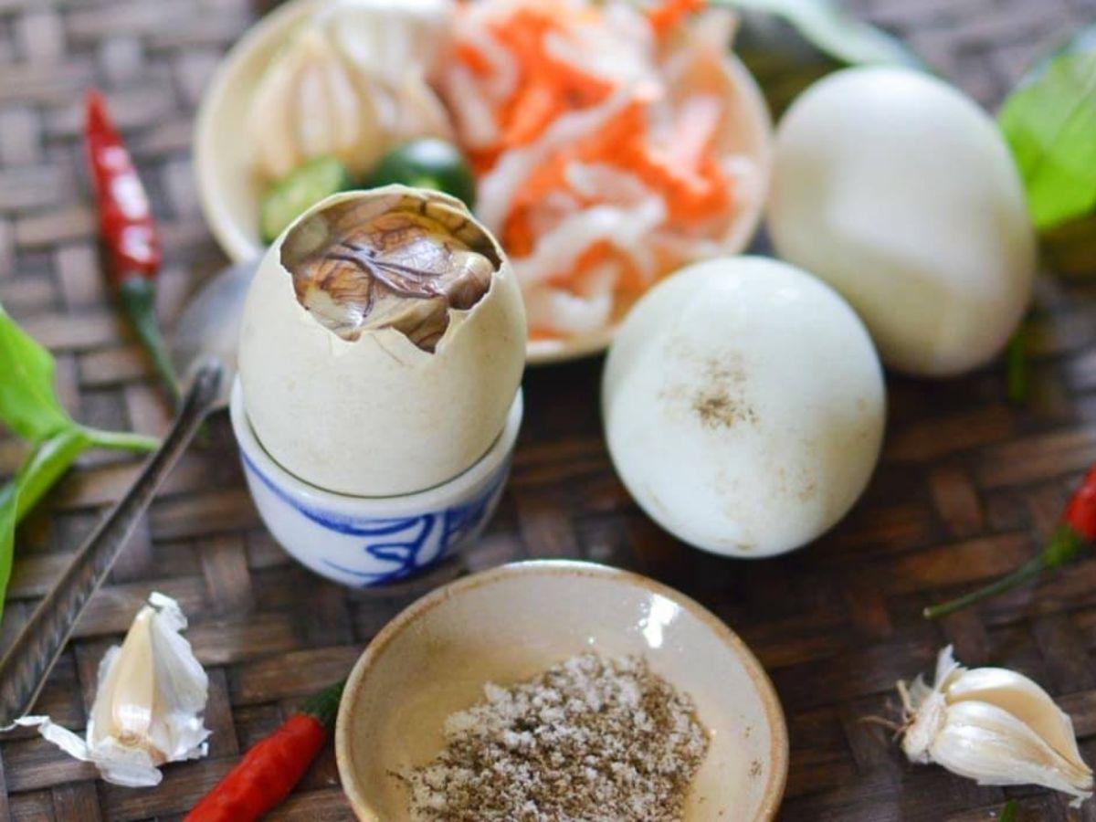 Giá trị dinh dưỡng của trứng vịt lộn