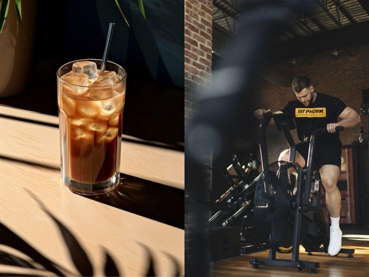 Tập gym có nên uống cafe không?