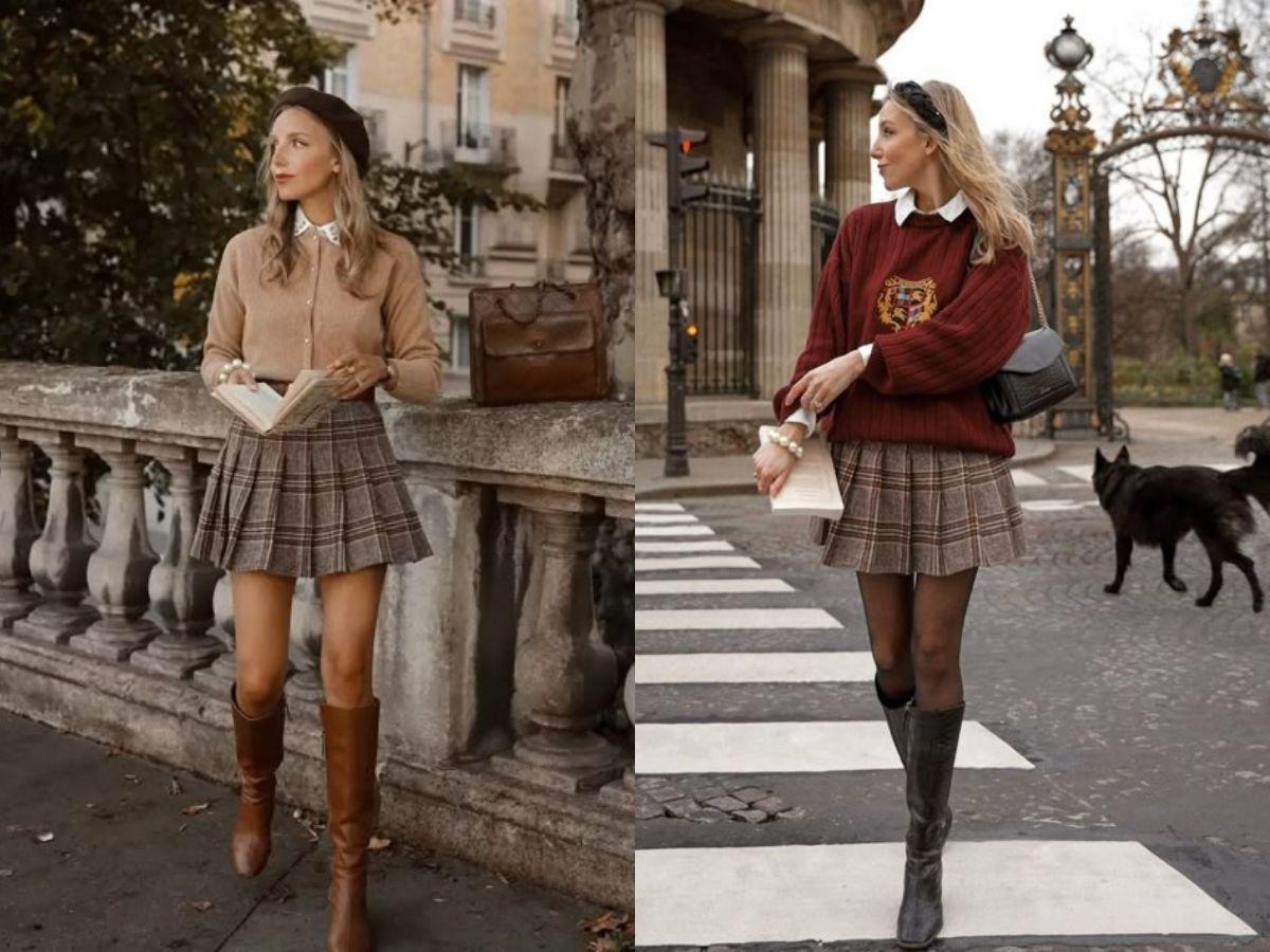 Nữ sinh Preppy ngọt ngào
