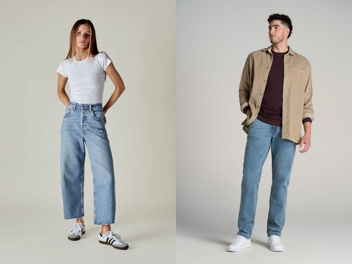 Quần jeans là linh hồn của thời trang thập niên 90