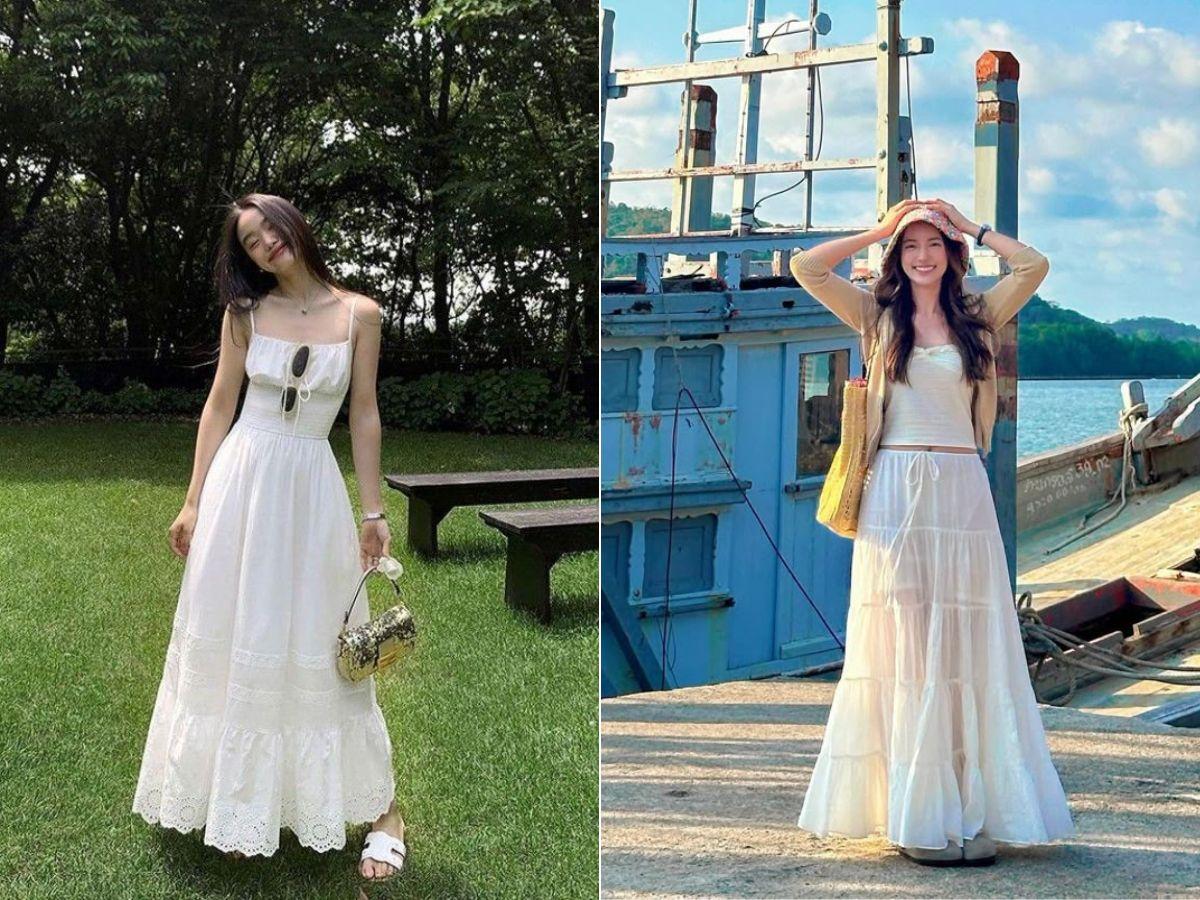 Outfit đầm xinh dạo phố 