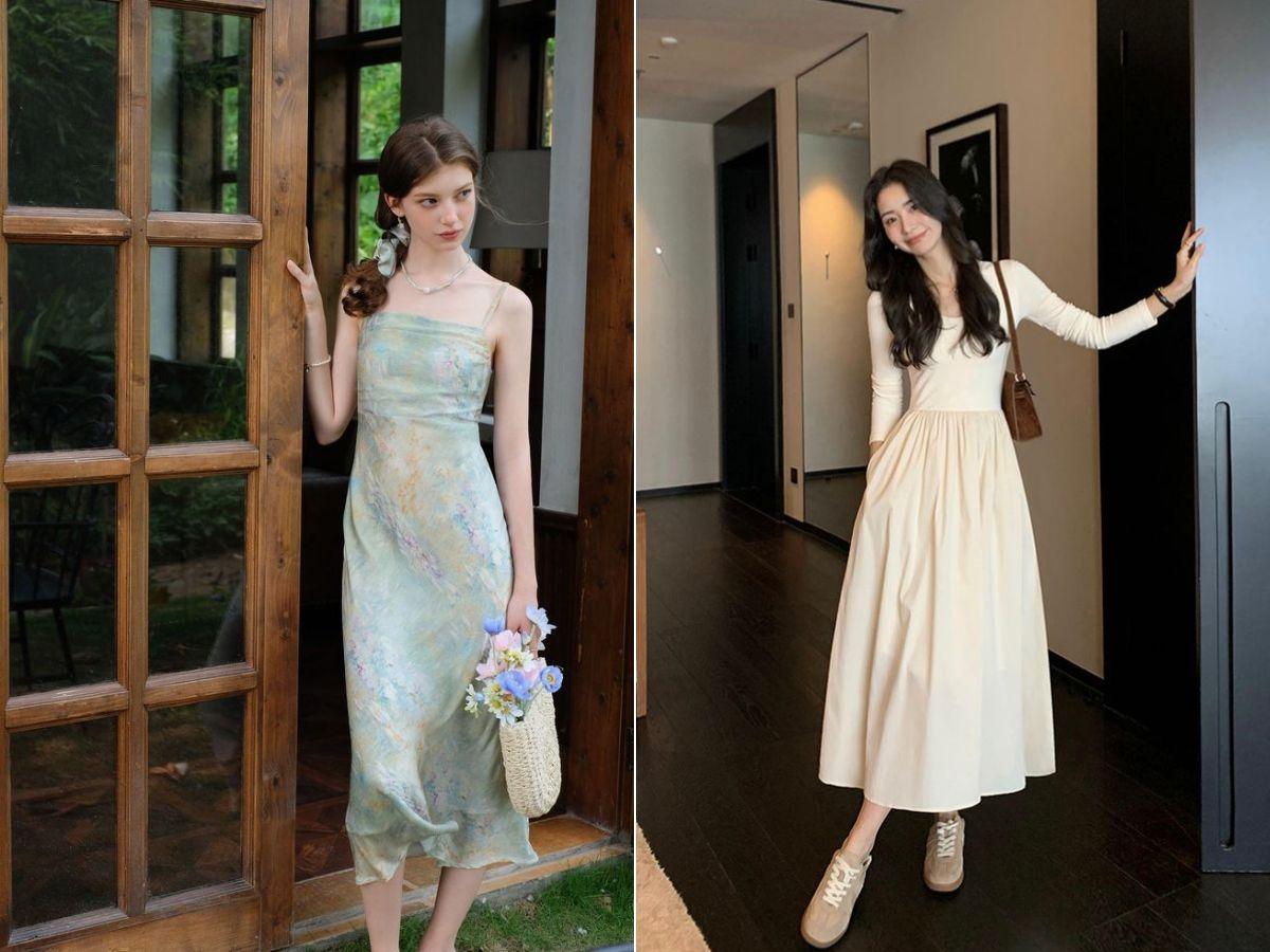 Làm thế nào để phối đồ với đầm dạo phố dễ thương?