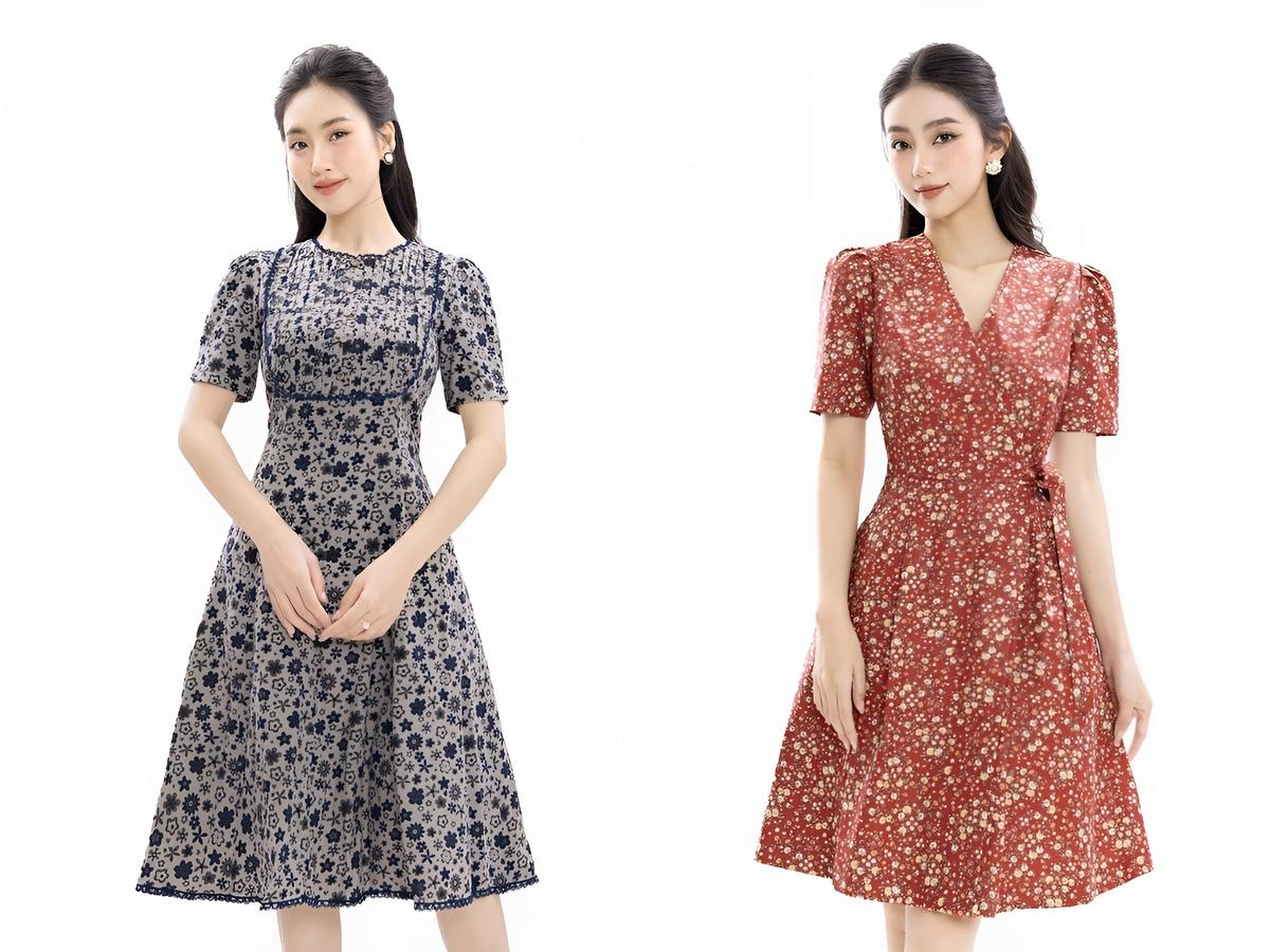 Cách chọn đầm công sở chữ A cho người gầy