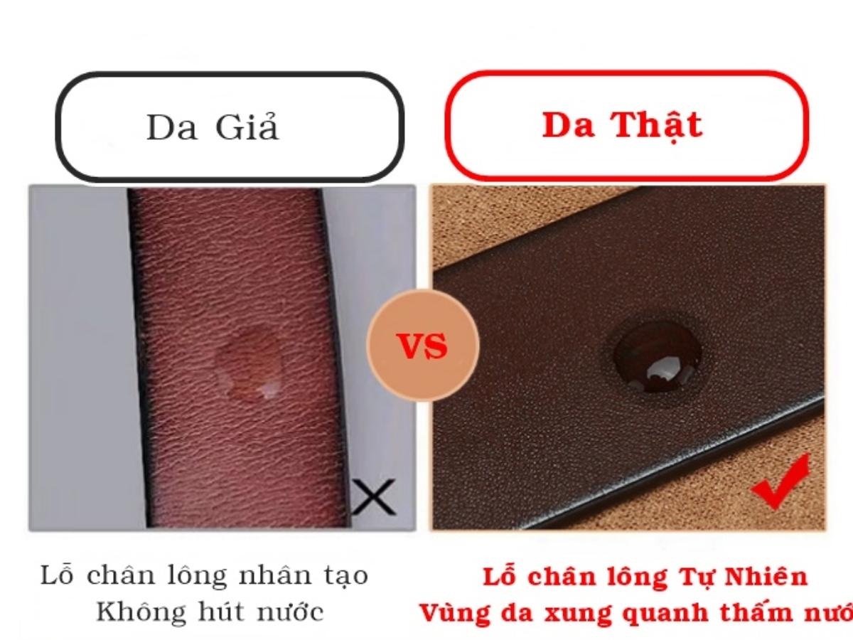 Phân biệt thắt lưng da hàng hiệu với hàng giả/ hàng nhái 