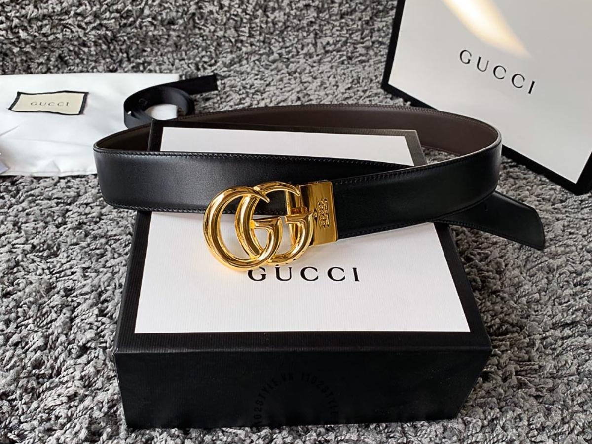 Thắt lưng da Gucci mang đến vẻ đẹp thời trang xa xỉ cho người sử dụng 