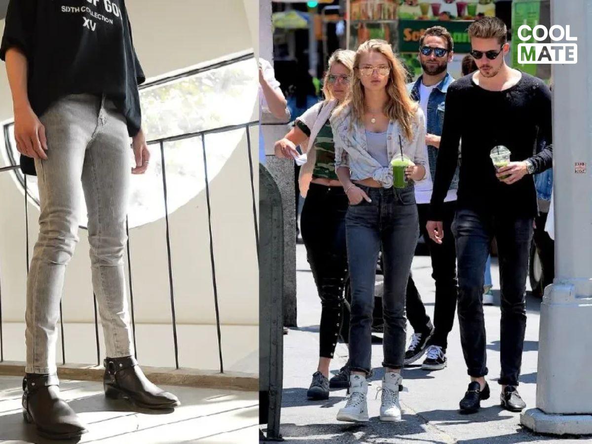 Skinny jeans ôm sát cơ thể