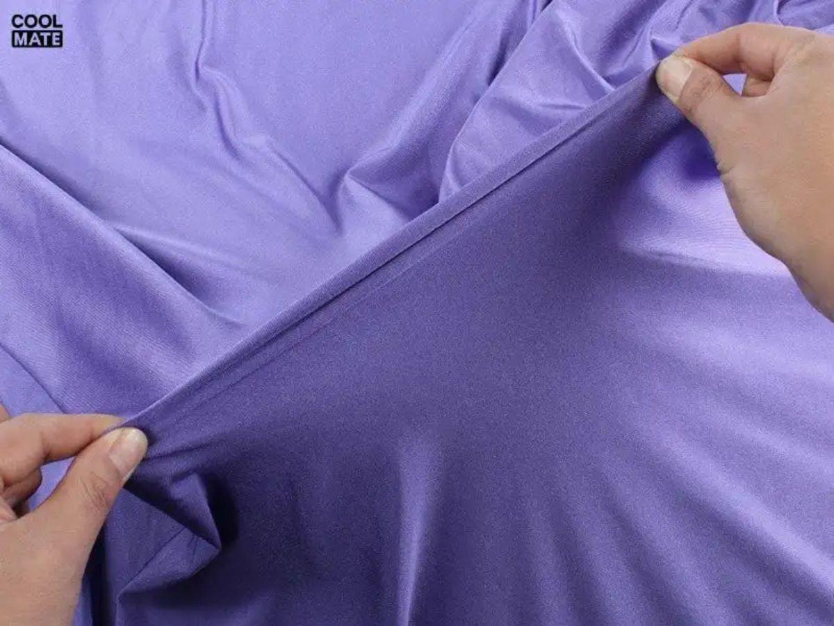 Vải áo thun lạnh 4 chiều co giãn linh hoạt các chiều