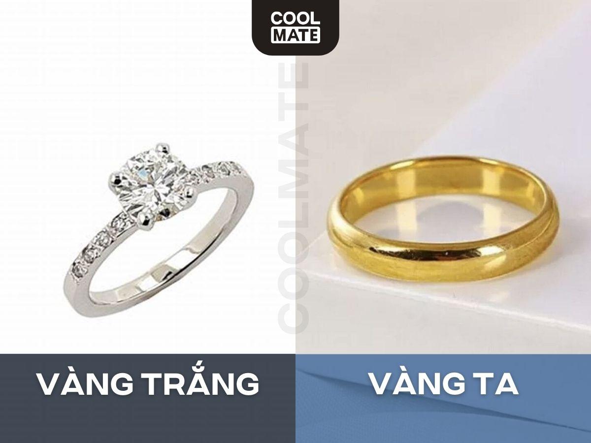 Vàng Trắng vs Vàng Ta
