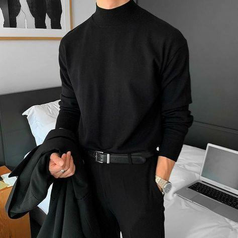 Phong cách Smart Casual All Black