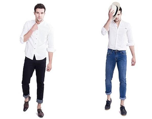 Quần Jeans dài nam thiết kế basic, phù hợp với hầu hết mọi phong cách
