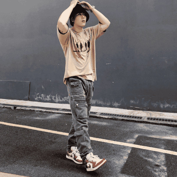 Quần túi hộp D.Grey Cargo Pants của NAMED