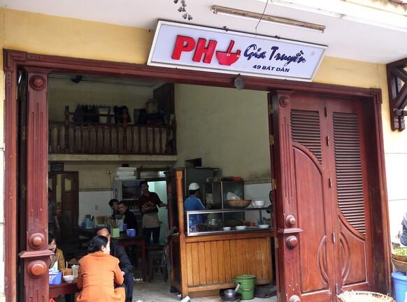 quán phở Hà Nội