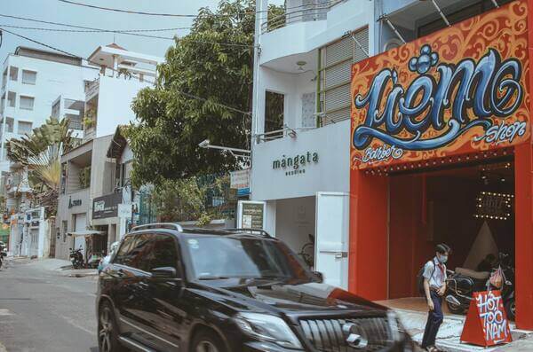 Mặt tiền Liêm Barber Shop