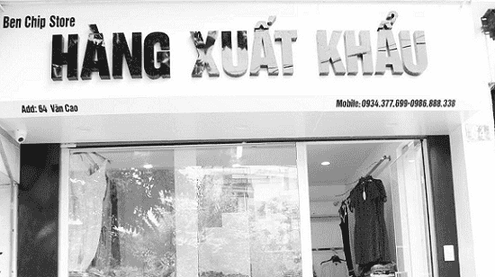 Ben Chip Store - Shop quần áo VNXK tại Hà Nội
