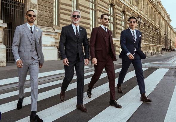 Cách lựa chọn suit nam theo hoạ tiết và chất liệu