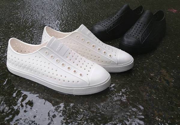 Giày cao su đi mưa Native Ad Jericho Shell White - chi tiết