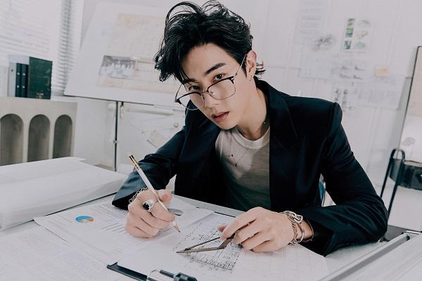 kiểu tóc two block của Mark