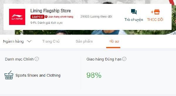 Local brand Trung Quốc trên Lazada