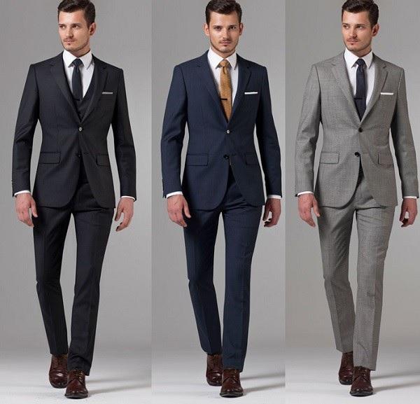 Phối giày tây với suit tạo nên vẻ ngoài lịch lãm