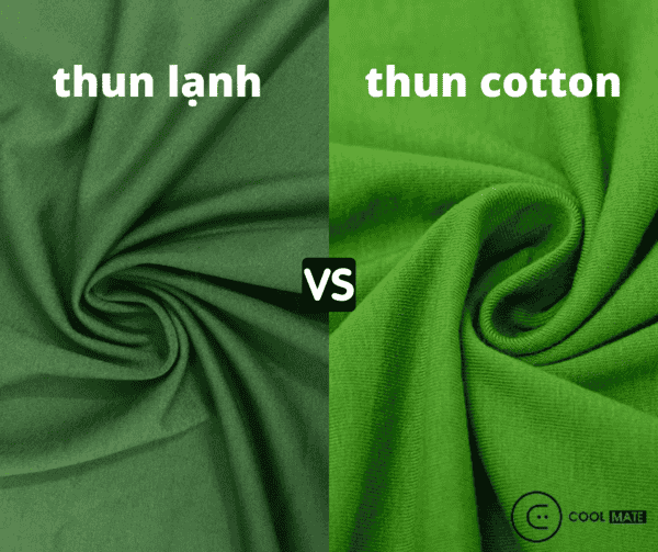 phân biệt thun lạnh và thun cotton