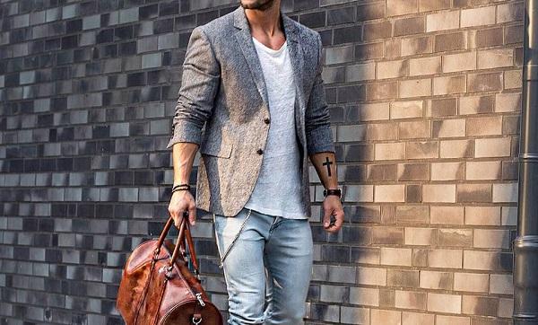 cách phối quần jean với giày adidas