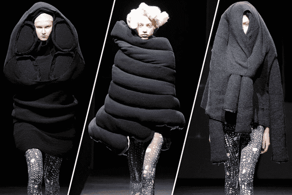 Những thiết kế của thương hiệu Comme des Garcon trên sàn thời trang quốc tế
