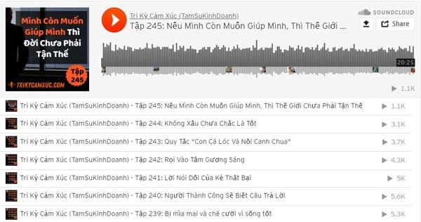 Kênh ra bài đều đặn vào thứ hai hàng tuần (Ảnh: SPOTIFY)