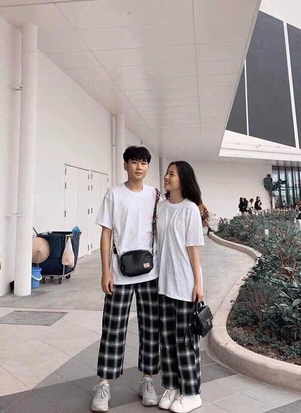 Phối đồ với quần sọc caro nam