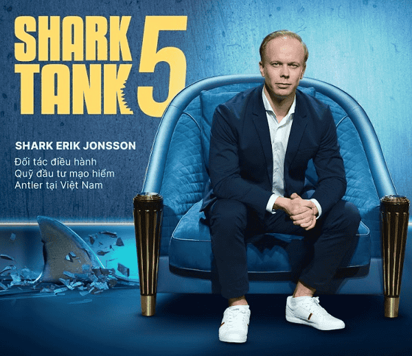 Shark Erik trong chương trình Shark Tank Việt Nam