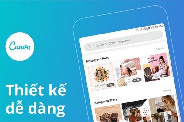 Ứng dụng Canva để thiết kế logo áo lớp đẹp