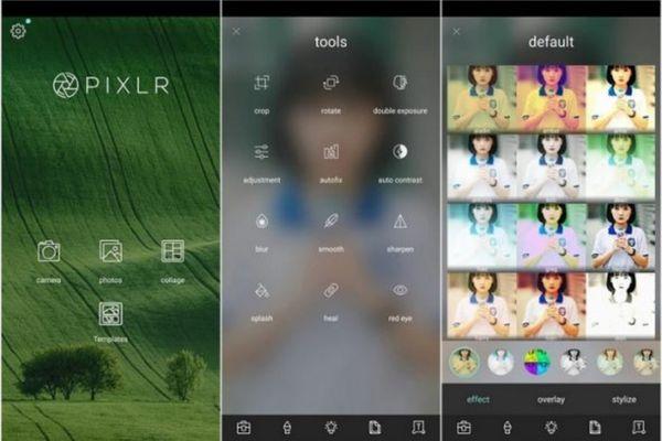 Pixlr - Ứng dụng thiết kế logo áo lớp miễn phí