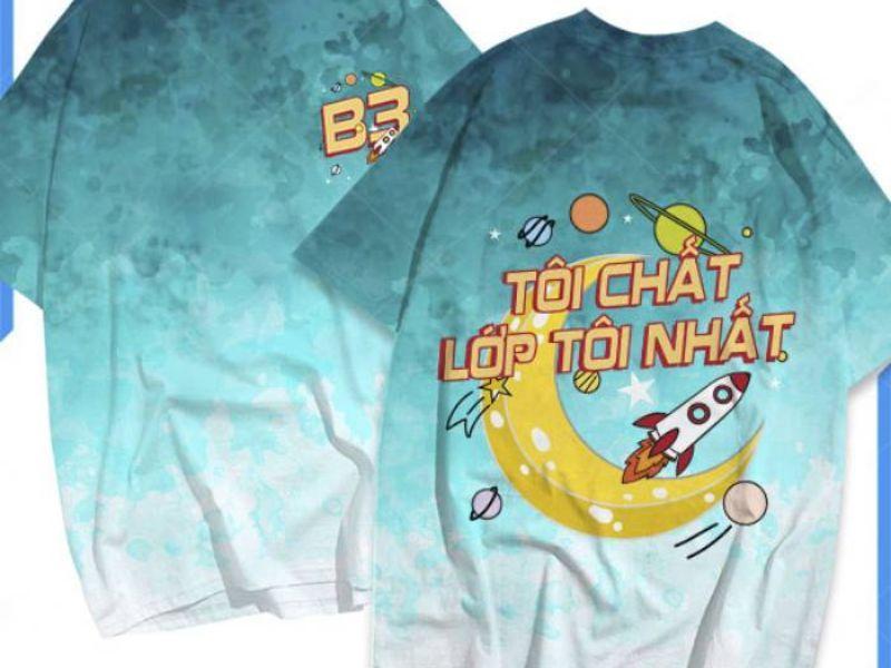 Áo lớp Galaxy làm từ vải cotton