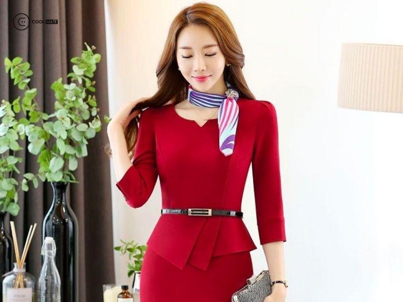 ao-dong-phuc-mau-do-cong-ty-2362