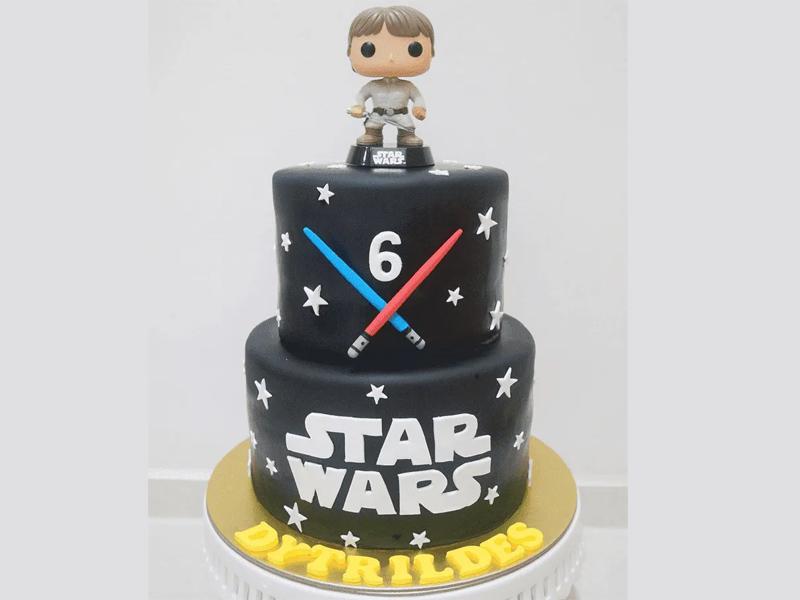 Mẫu bánh kem theo bộ phim Star Wars