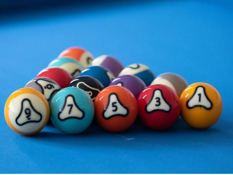 Loại bóng bida kích thước phổ biến