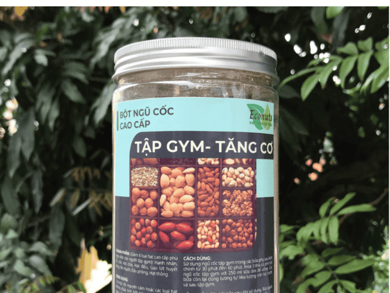 bột ngũ cốc cho người tập gym