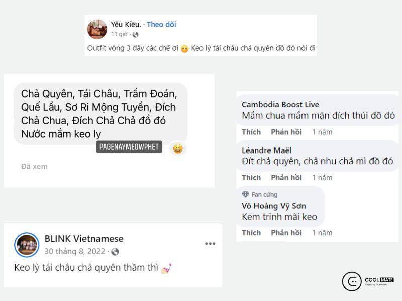 chả quyên tái châu quế lầu keo ly