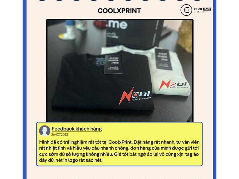 Feedback tích cực từ khách hàng CoolxPrint