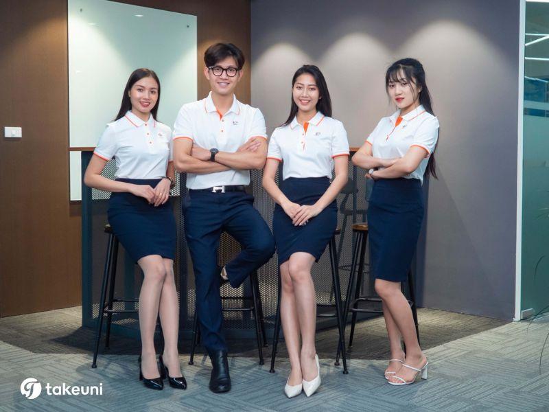 may đồng phục công sở tại hà nội